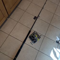 New Mustad 6' spinning rod and Handing 4k Spinning reel combo