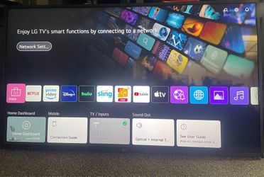 LG 55” 4K Smart TV (Model: 55UN7300AUD) in excellent like-new condition.