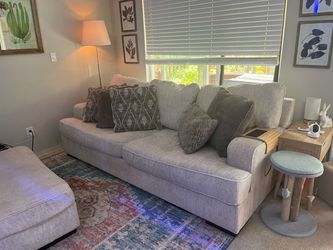 Ashley Sofa + Loveseat (together or separate)