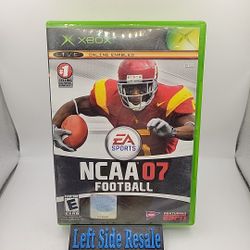NCAA Football 07 ( Microsoft Xbox , 2006 ) - CIB -
