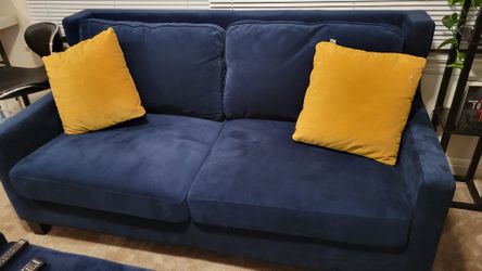 Beautiful Blue Couch