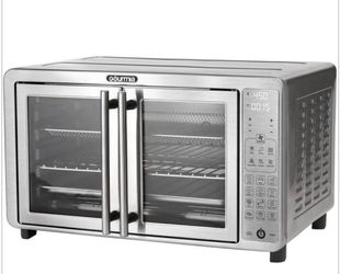 Gourmia French Door XL Digital Air Fryer Oven, Stainless Steel