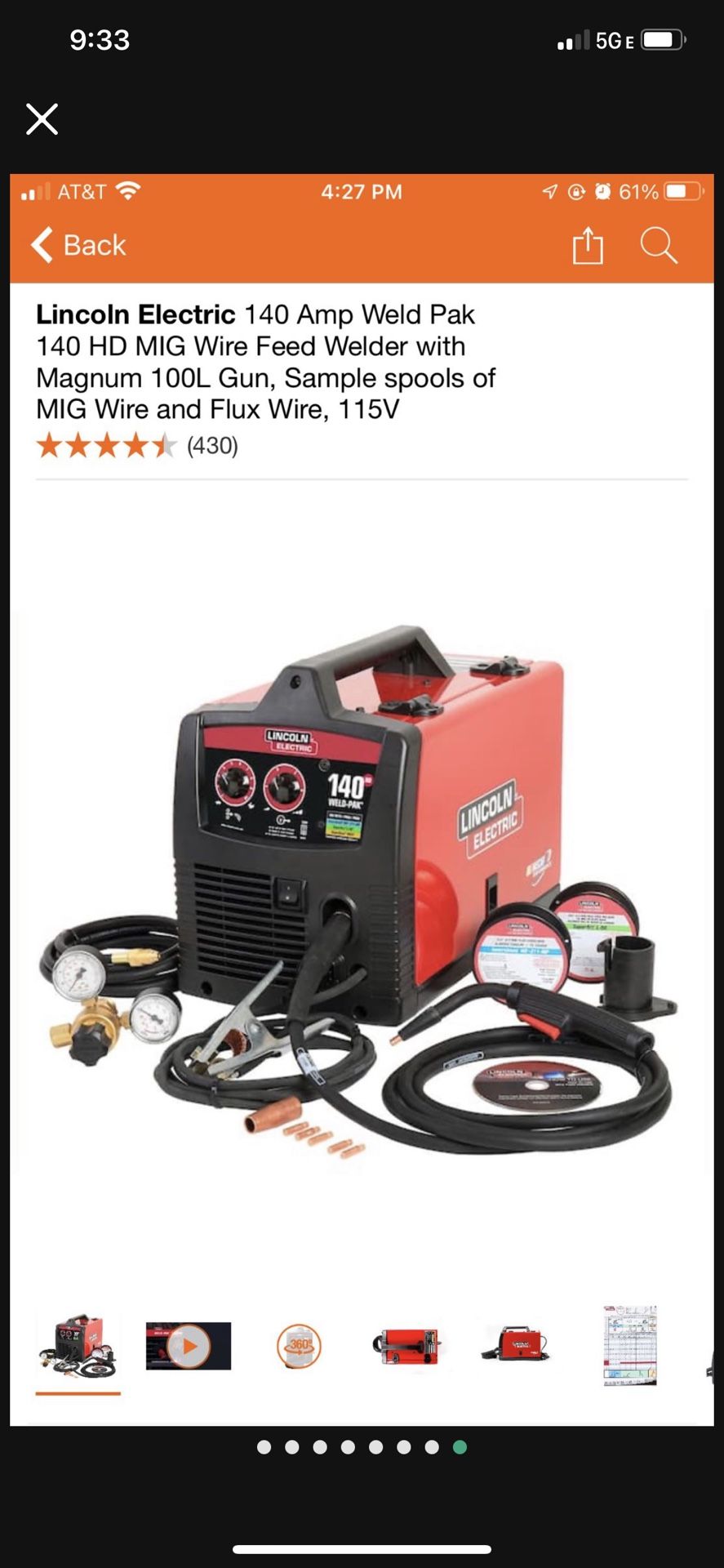 Lincoln 140 Had Welder