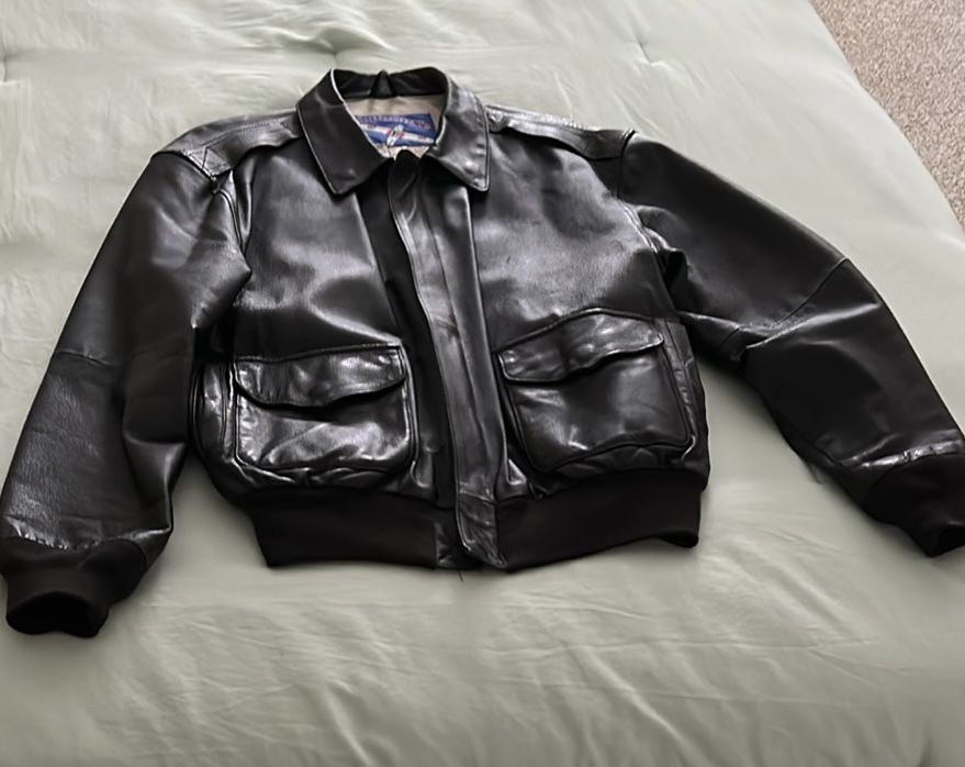 Leather Airborne Jacket