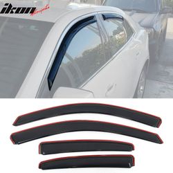 Fits 2013-2015 Chevy Malibu& 16 Malibu Limited In-Channel Window Visors Deflectors