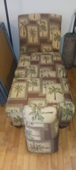 Tommy Bahama Chair And Ottoman