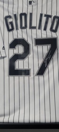 Lucas Giolito XL Autographed Jersey 