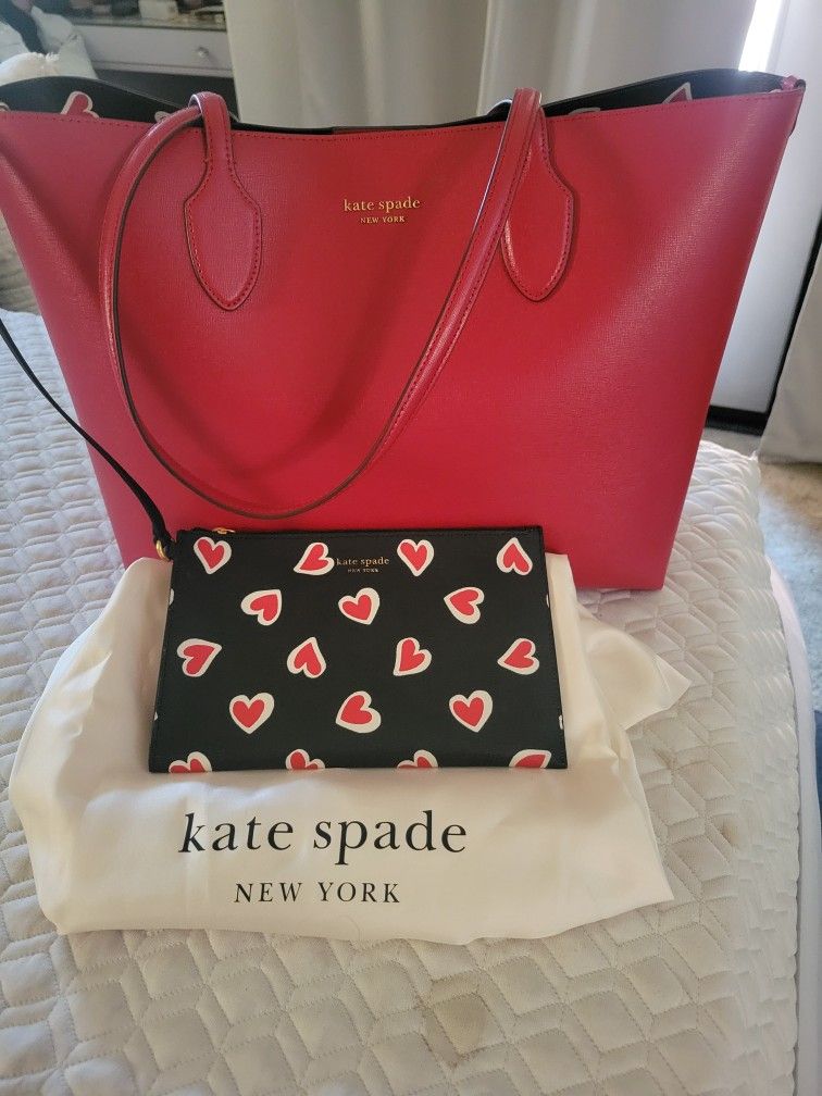 NEW KATE SPADE TOTE BAG (RED)