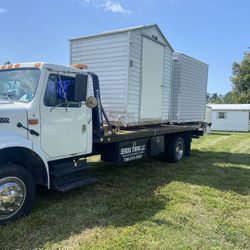 Sheds Relocated , Movemo Casita De Patio Container Rv Trailer Crane Available 