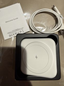 3 in 1 Wireless Charger Compatible with MagSafe, Apple iPhone 15 14 13 12, Watch, AirPods, Lightweight Portable,Strong Magnetic Attraction Suitable fo