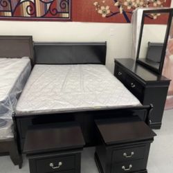 Furniture, Mattress, Bed, Bunkbed Frame, Chest Dresser, Nightstand, Boxspring, Spring