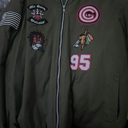 Chief Keef Bomber “cappin” Jacket 