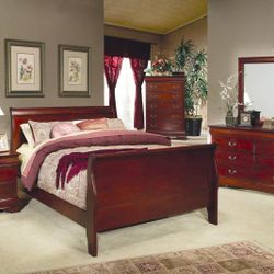Brand New Boxed Queen Complete Bedroom Set!!!!!