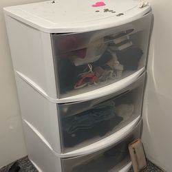 3-Drawer Plastic Storage Tower / Organizer