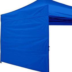 NEW Instant Canopy Sidewall 10x10 FT 1 Piece Sidewall Only No Frame no Top, Blue or Black Color

NOTE: For sale is canopy sidewall piece only (no fram
