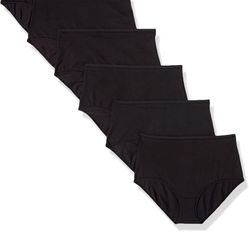 12 Pair Ladies  Hi Cut Underwear 3x  Black New In Package