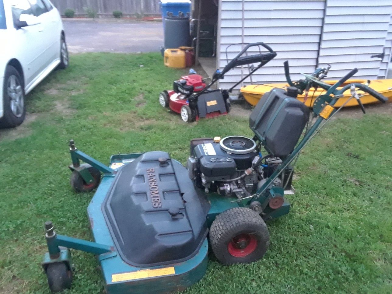 Ransomes bobcat 48" walk behind mower for Sale in Bristol, CT OfferUp