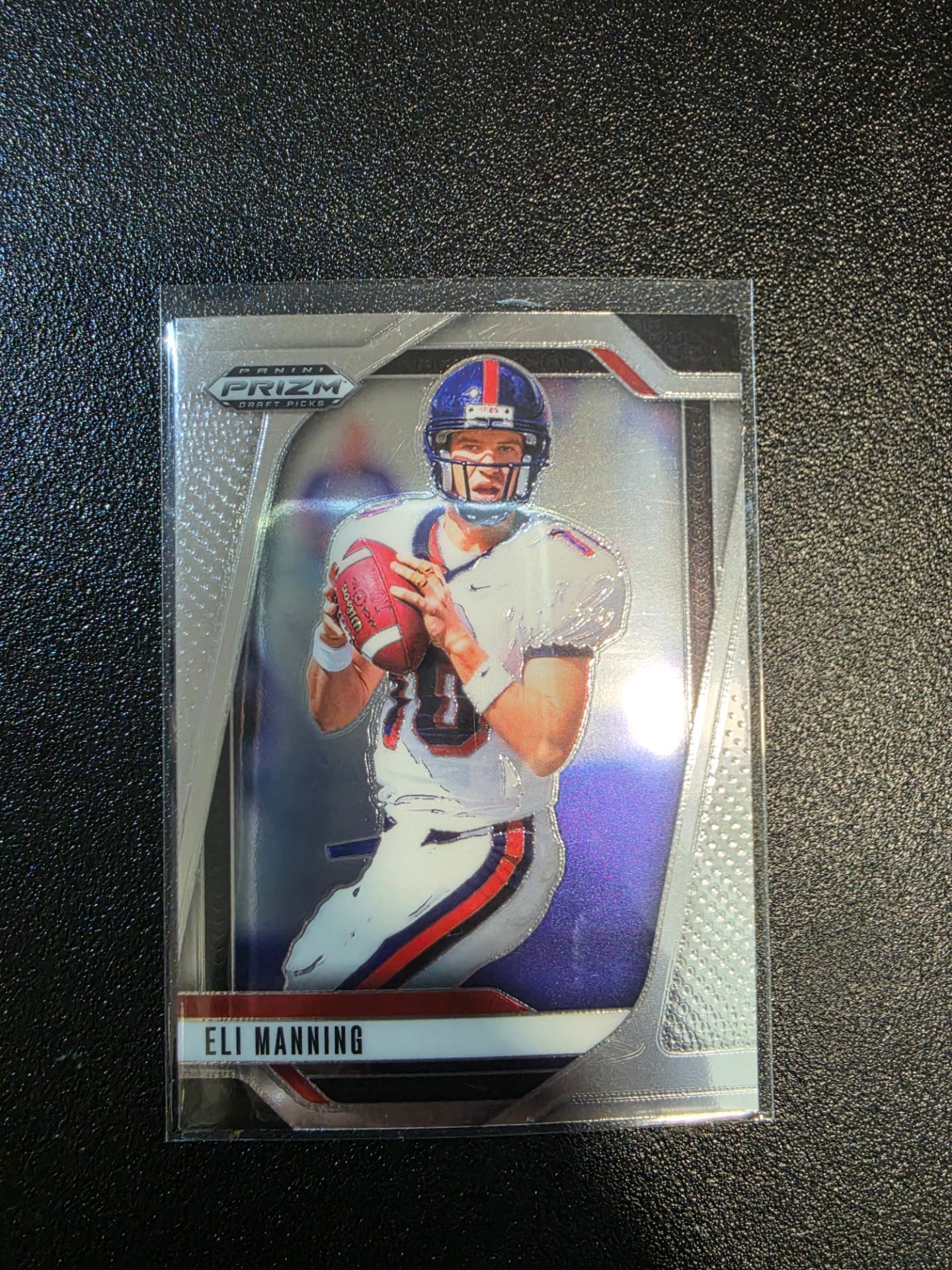 ELI MANNING OLE MISS PRIZM NEW YORK GIANTS PANINI NFL SPORTS CARD!