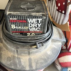 8 Gallon Shop Wet Dry Vac