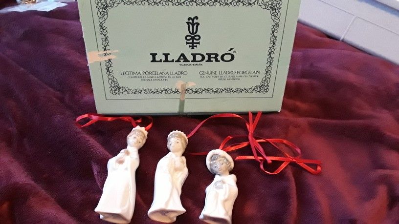Lladro Christmas Ornaments Mini Reyes