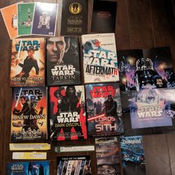 Star Wars Hardcover Books First Edition 6 Book Lot With Posters And Extras