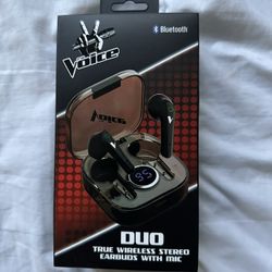 The voice Duo Wireless Earbuds 