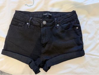 Black Denim Short - size 5