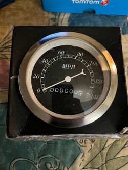 New moto racing speedometer