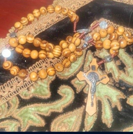 Wood Rosary