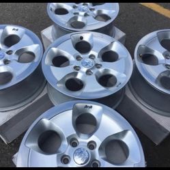 18” JEEP WRANGLER GRAND CHEROKEE COMMANDER TIRES AVAILABLE WE FINANCE RIMS WHEELS SET OF 5 