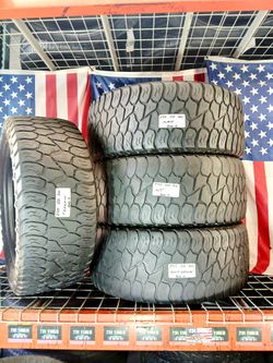 💰 Best deals are ca$h in person 4 USED TIRES LT275/55R20 AMP RENEGADE PRO A/T 275/55R20 ALL TERRAIN 275 55 20