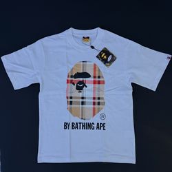 White Bape Tee