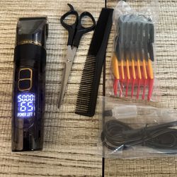Hair Clippers Kit Rechargeable