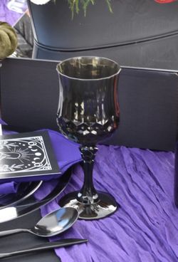 Black goblets Drinkware- 50ct