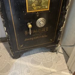 Antique Mosler safe