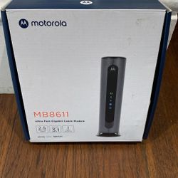 Brand New Motorola Cable Modem MB8611