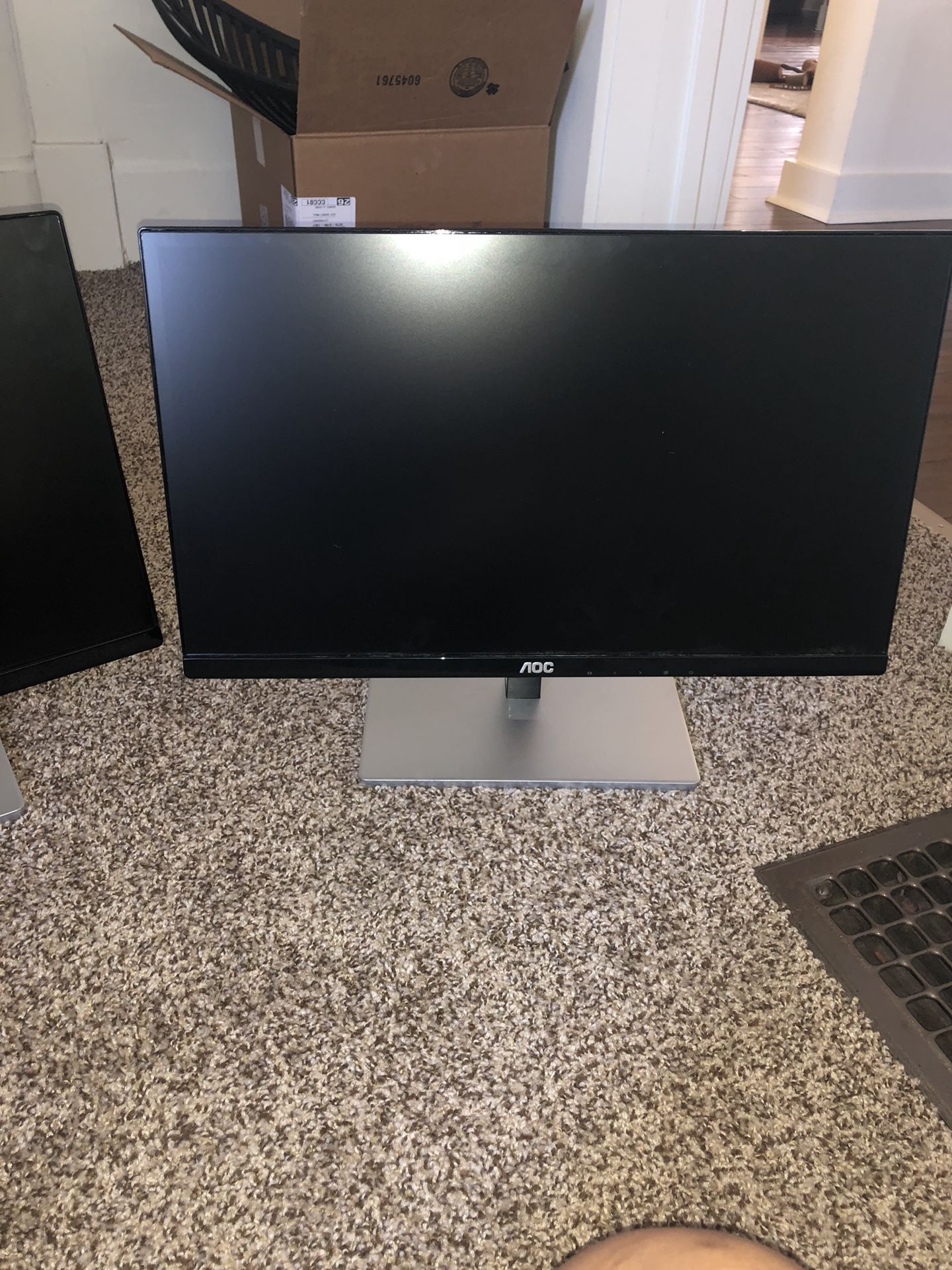 2 AOC 21.5” IPS LED FHD Monitors