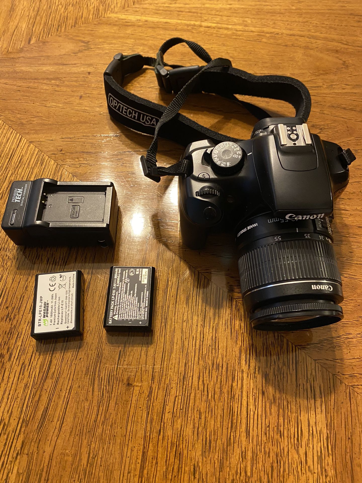 Canon Rebel T3 with 18-55mm Lens