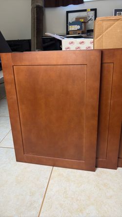 Cherry Wood Shaker Cabinet Doors