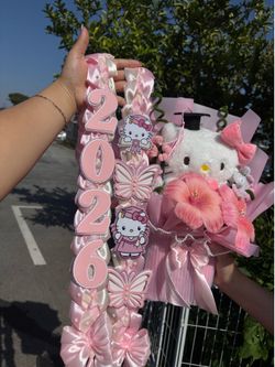 Custom graduation lei 🎀🎓