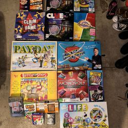 18 Board games $35
