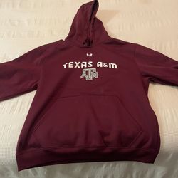Men’s Lg Texas A&M Under Armor Storm Hoodie