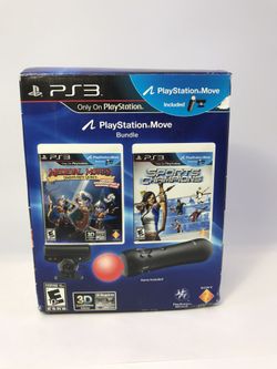 PlayStation 3 ~ PS3 Move Bundle ! ~ New Open Box !