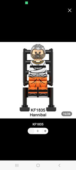 Lego Minifigure Hannibal