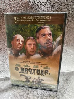 Movie O Brother Where Art Thou Drama Dvd Brand New! George OClooney Jail