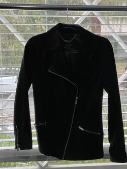 Dennis Basó Washable Suade Moto Jacket xxs
