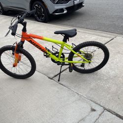 Nishiki Orange And Yellow Bike