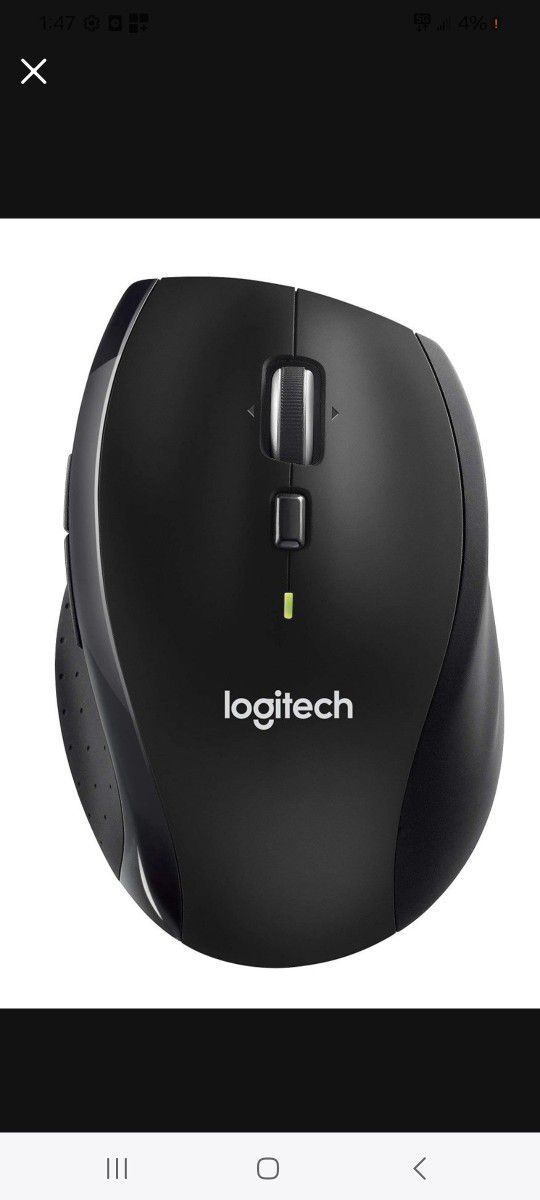 Brand New Sealed Logitech M705 Wireless Mouse 3 Years Battery