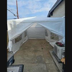 10x20  Canopy Tent with 6 Sidewalls, Waterproof Commercial Canopy  Outdoor Instant Gazebo UV