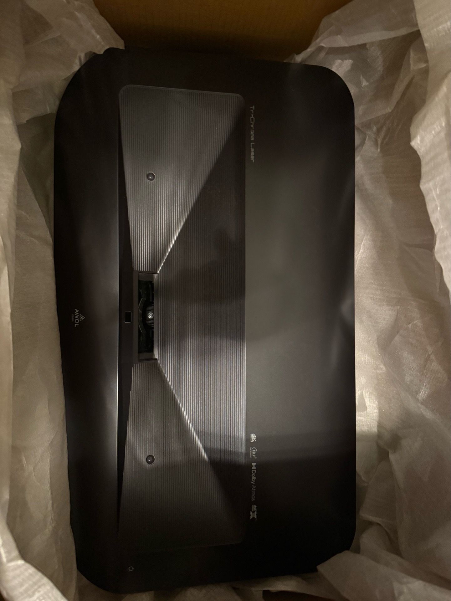 AWOL Vision 3500 Pro UST Ultra Short Throw Projector 3D 4K